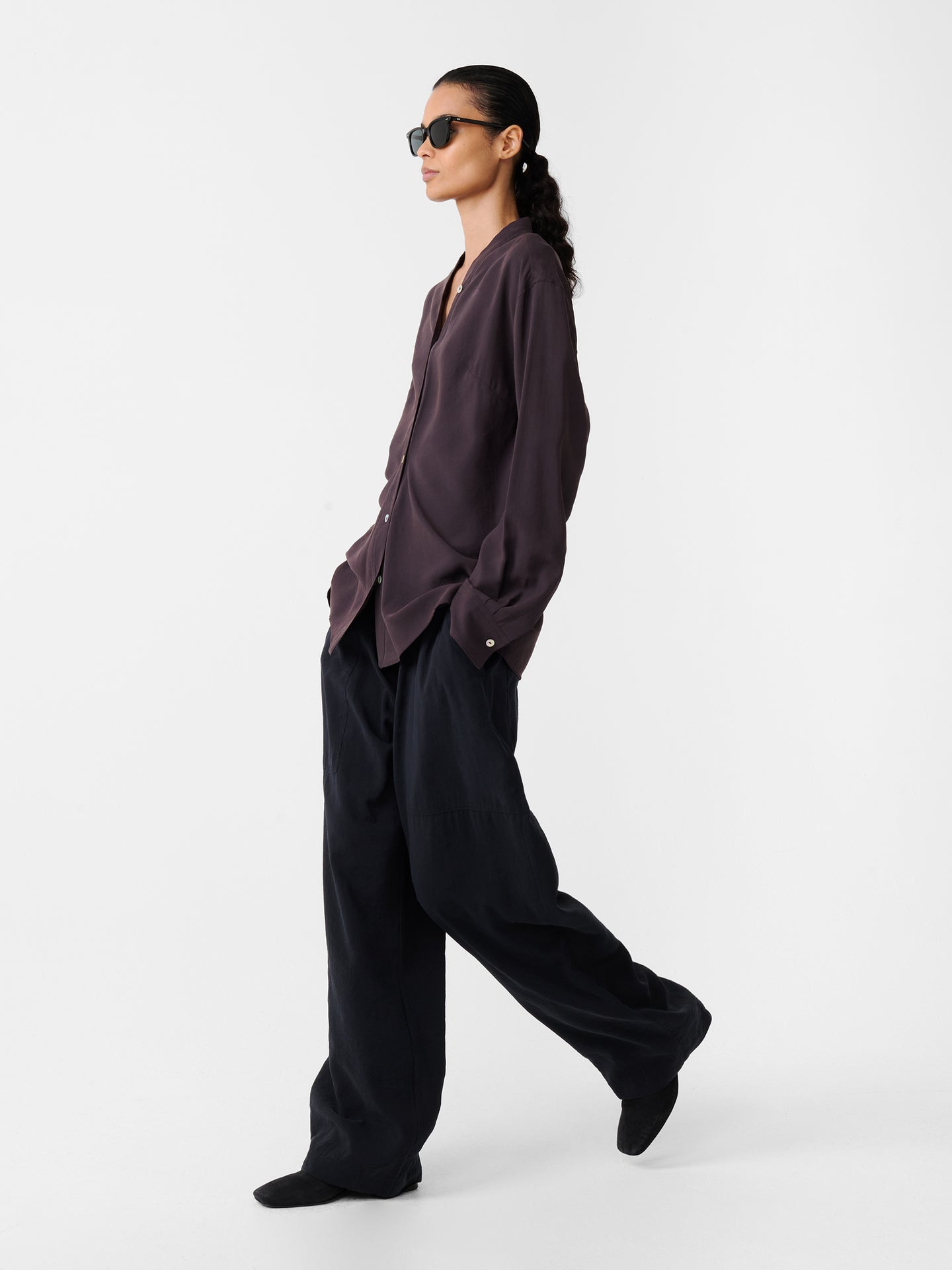 Capel Pant in Darkest Navy