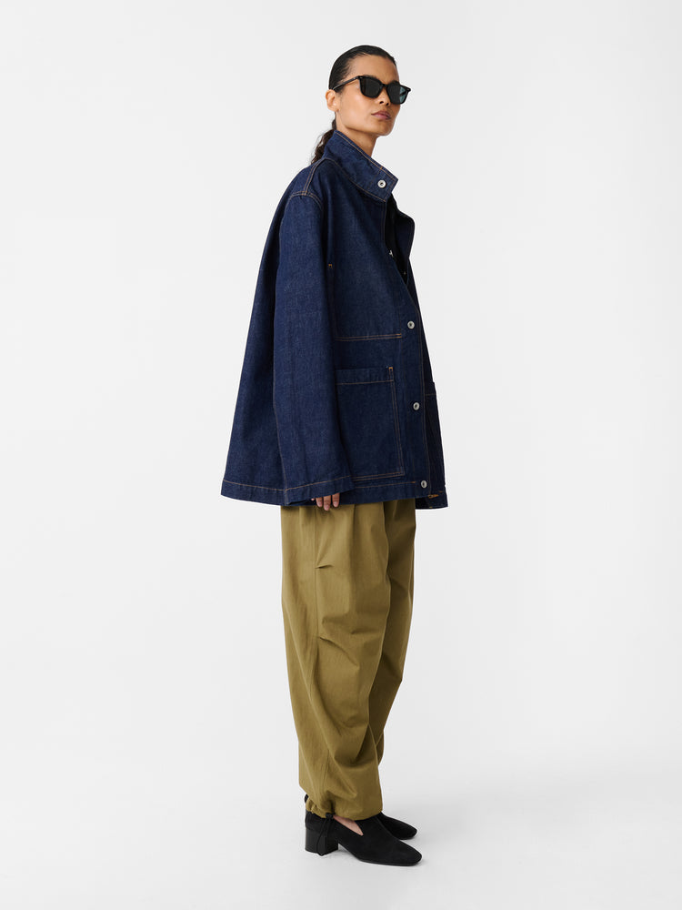 District Denim Jacket in Indigo Wash