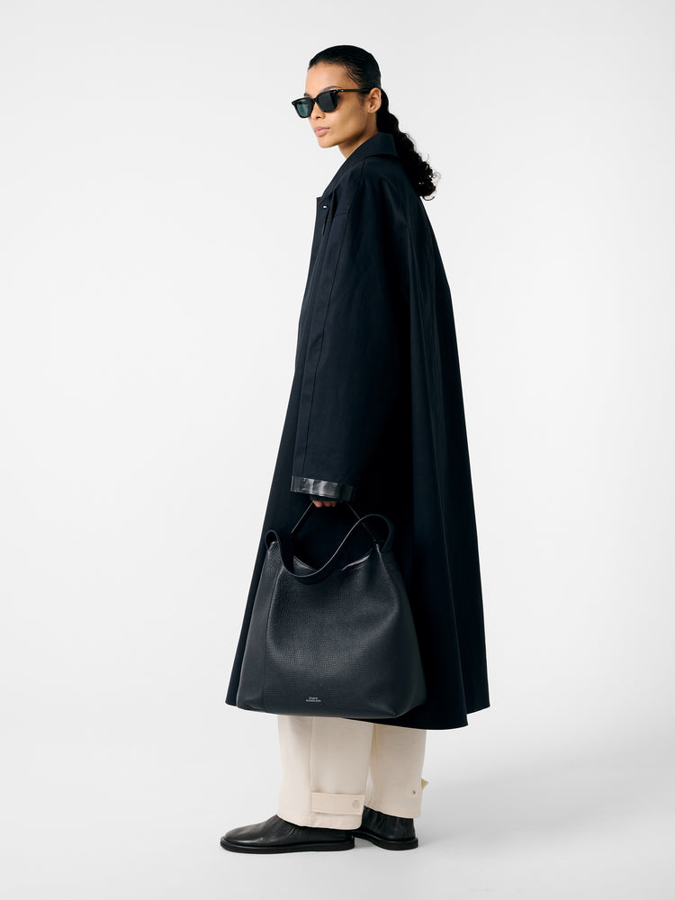 SN x Mackintosh Ettrick Mac Coat in Navy