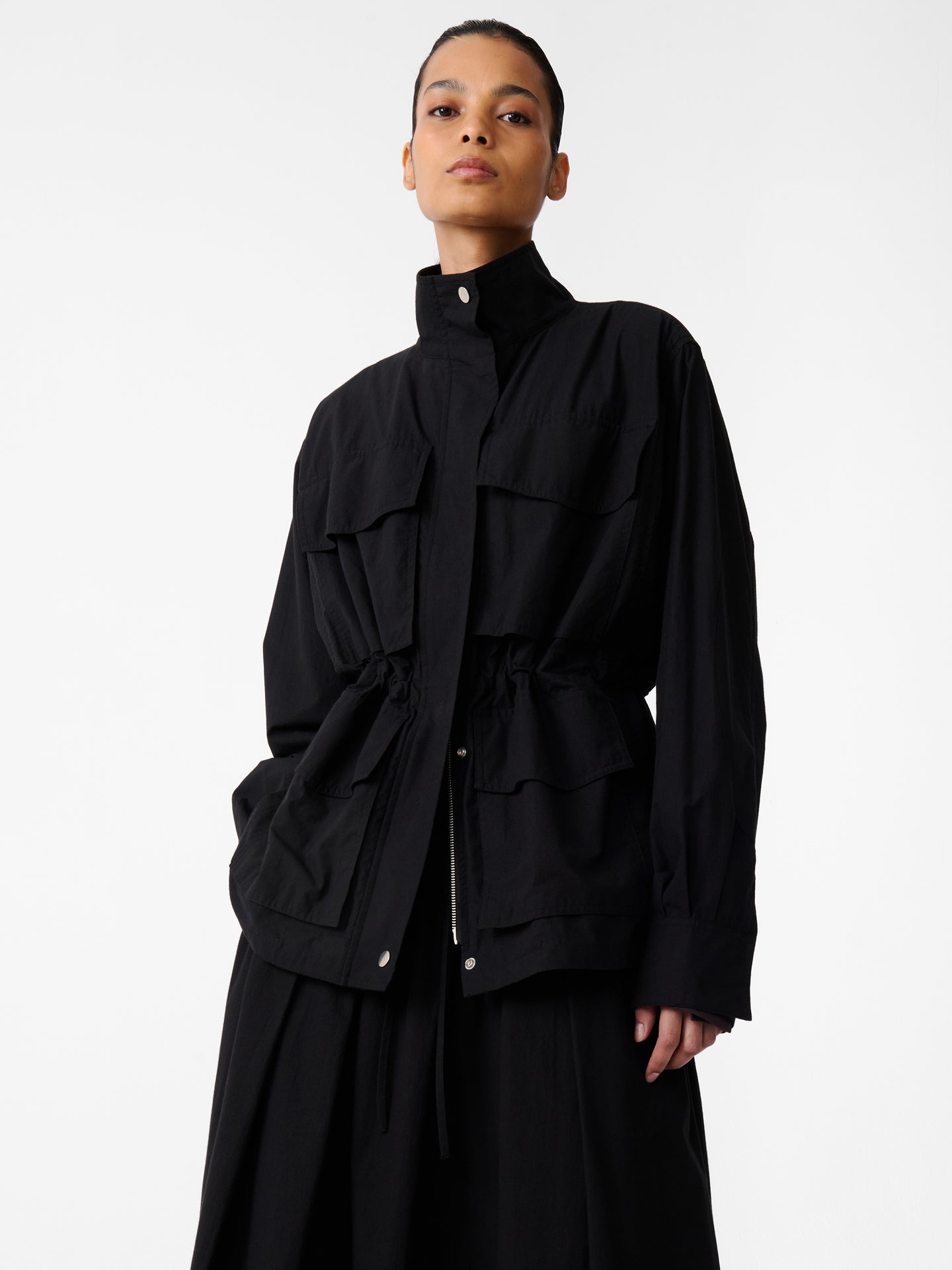 Women's Vista Jacket in Washed Black